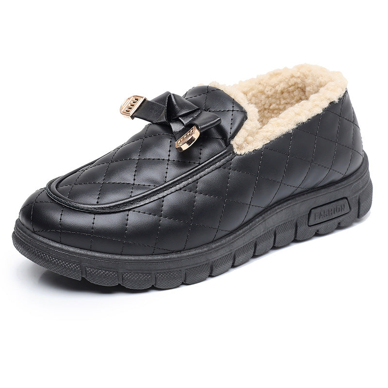 Damen Bequeme Hausschuhe mit kuscheligem Innenfutter Drune