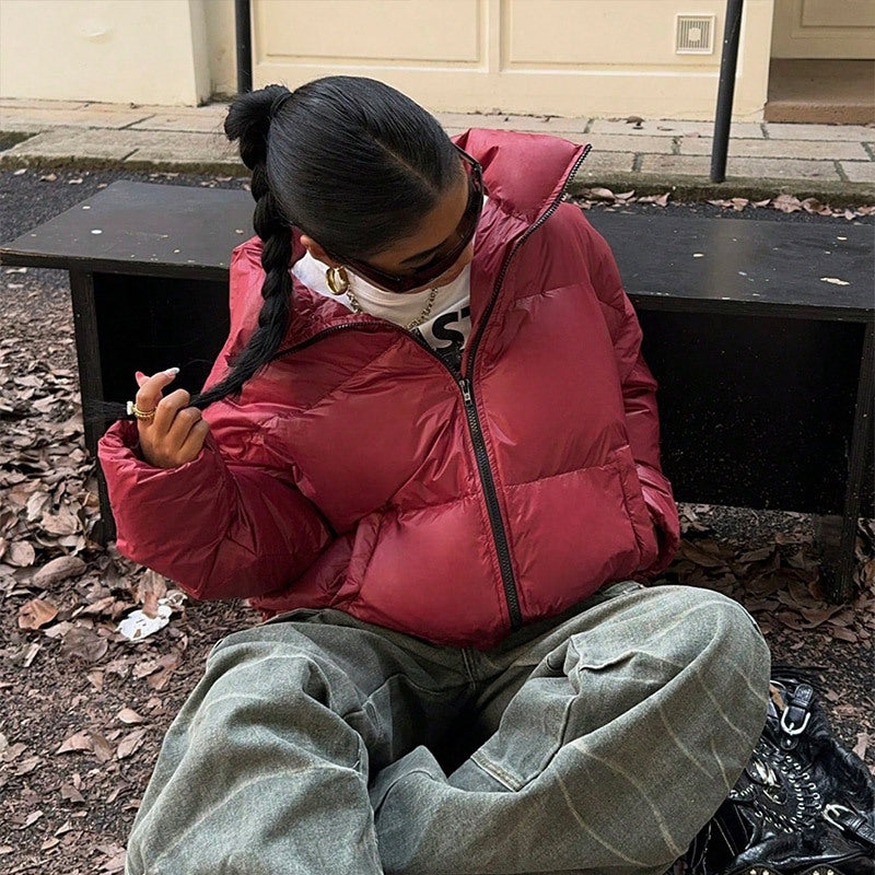 Damen Trendige Daunenjacke Drune