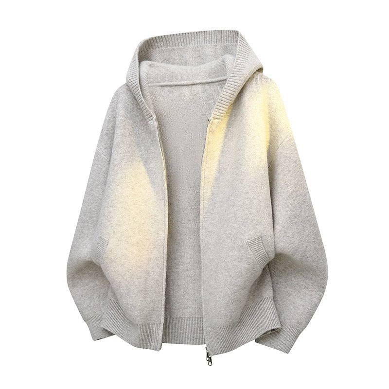 Damen Lässiger Hoodie mit modernem Schnitt und bequemer Passform Drune