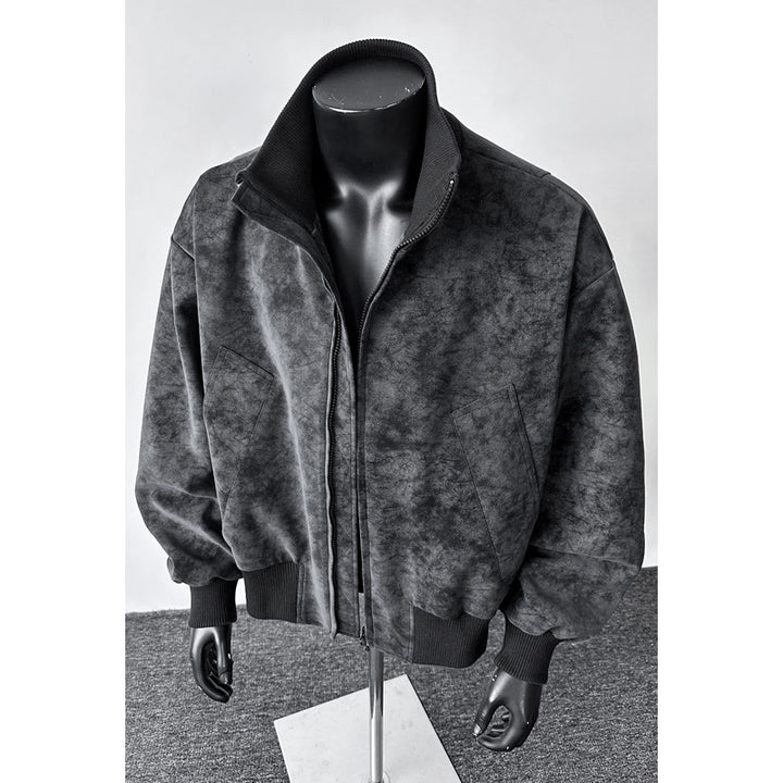 Herren Modische Oversized Bomberjacke Drune