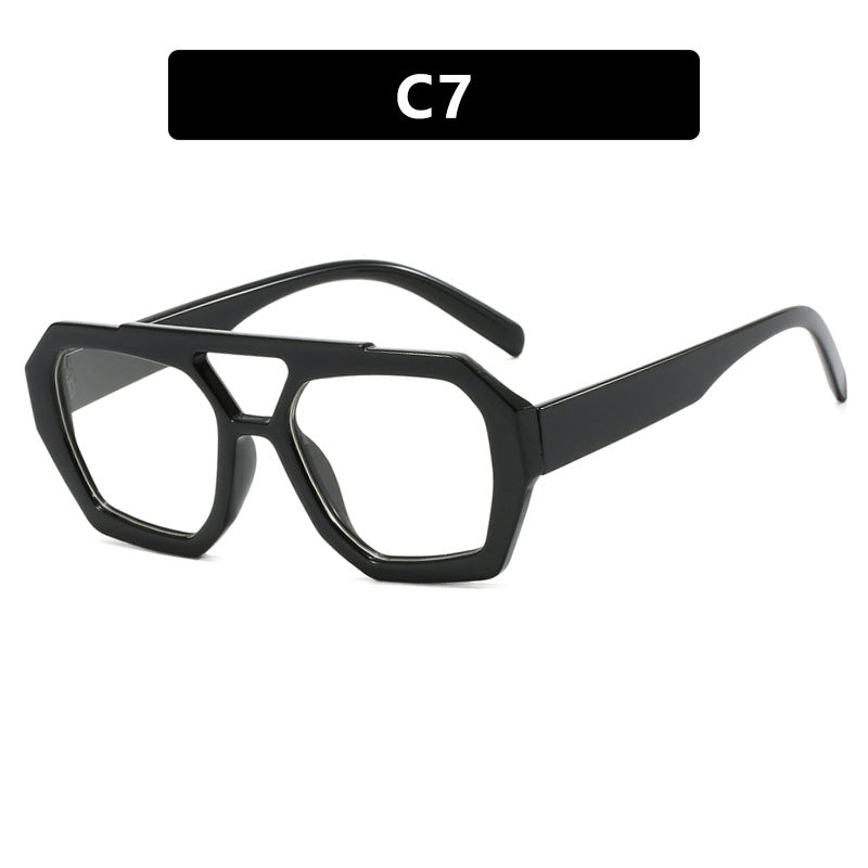 Drune | Unregelmäßige Doppelstrahl-Sonnenbrille