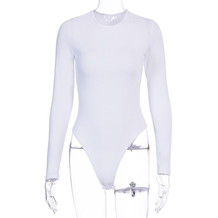 Damen Langarm-Bodysuit aus hautfreundlichem Stretchmaterial Drune