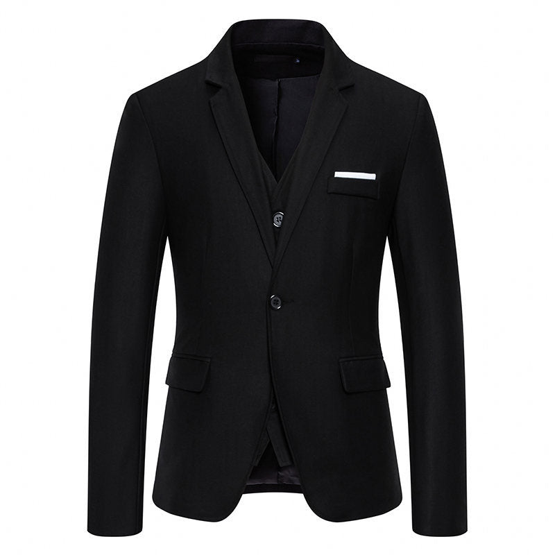 Herren Eleganter Drei-Teilig Anzug Set Drune 1749704439