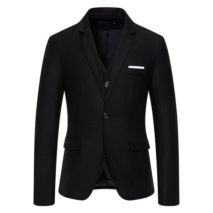Herren Eleganter Drei-Teilig Anzug Set Drune 1749704439