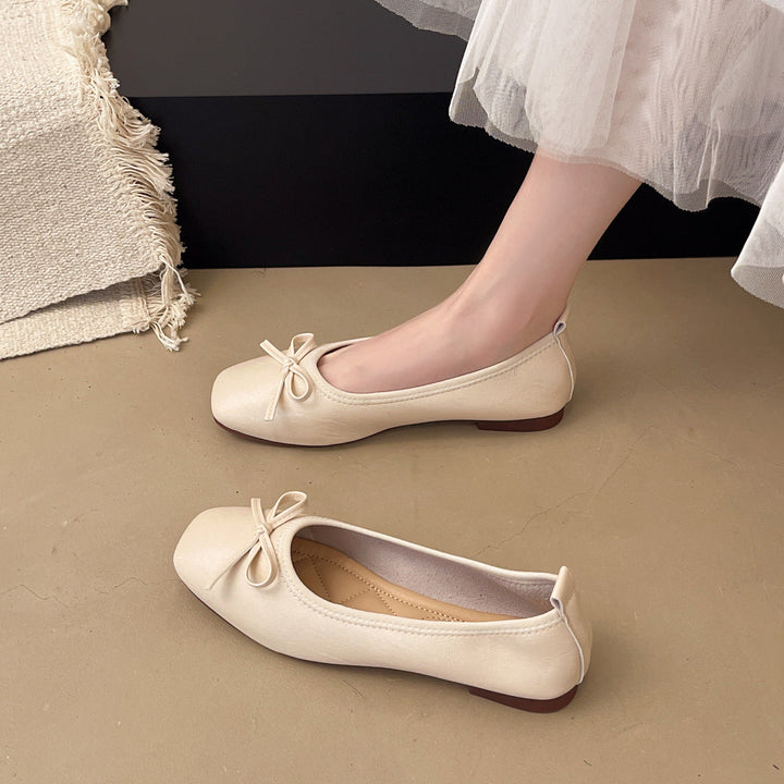 Damen Ballerinas mit süßem Schleifen-Design und komfortabler Sohle Drune