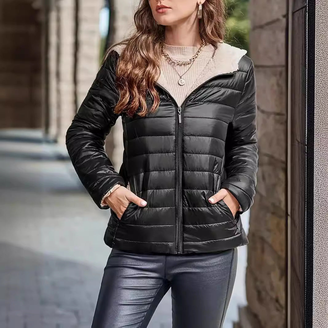 Damen Leichte und warme Daunenjacke Drune