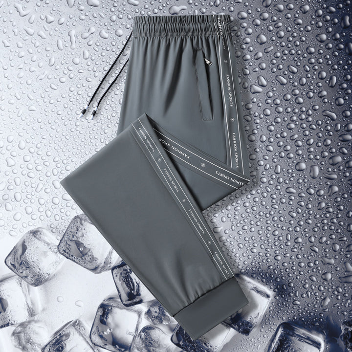 Herren Sportliche Laufhose mit elastischem Bund