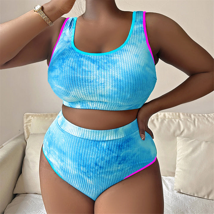 Damen Sportiv geschnittenes Bikini-Set Drune