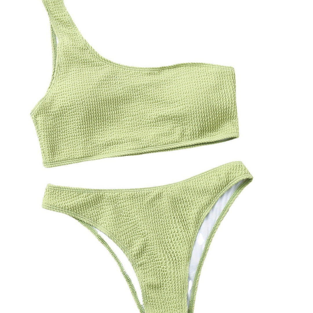 Damen Einzelner Schulter-Bikini Drune
