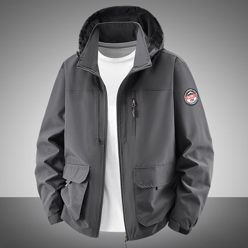 Herren Robuste Übergangsjacke mit praktischen Taschen Drune