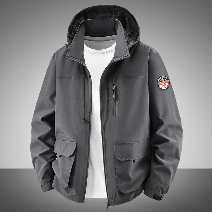 Herren Robuste Übergangsjacke mit praktischen Taschen Drune