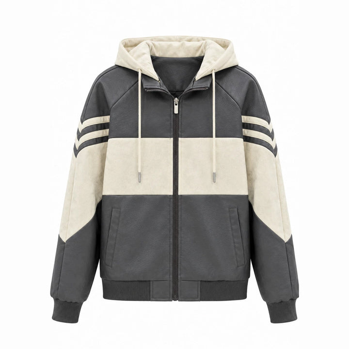 Damen Sportliche Kapuzenjacke Drune