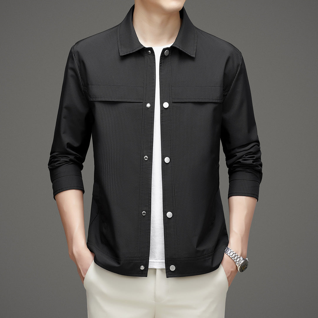 Herren Modische Übergangsjacke mit strukturiertem Design Drune
