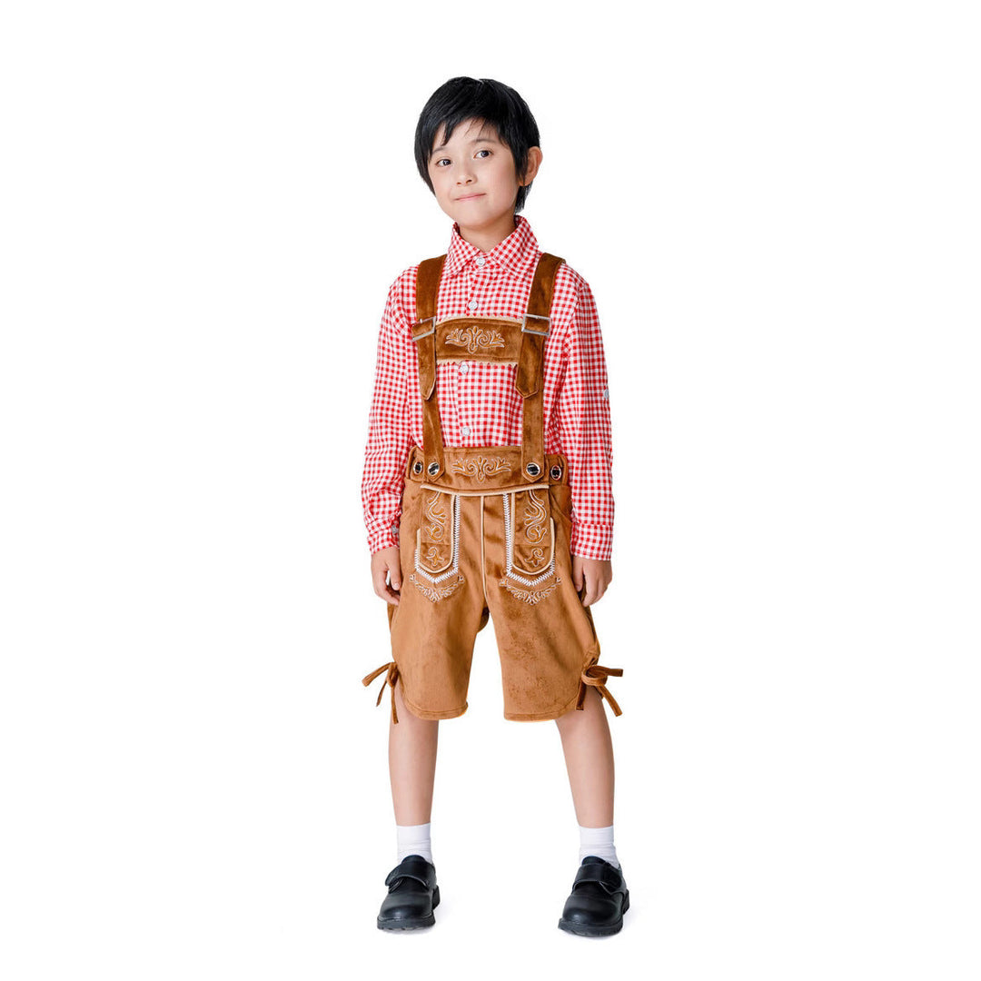 Jungen Trachten-Shorts mit eleganten Stickereien Drune