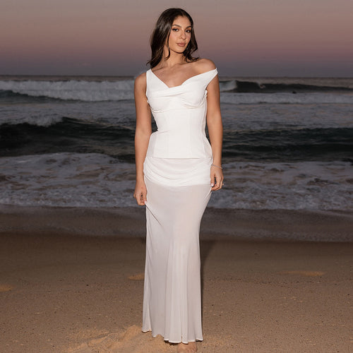 Damen Elegantes und figurbetontes Abendkleid Drune