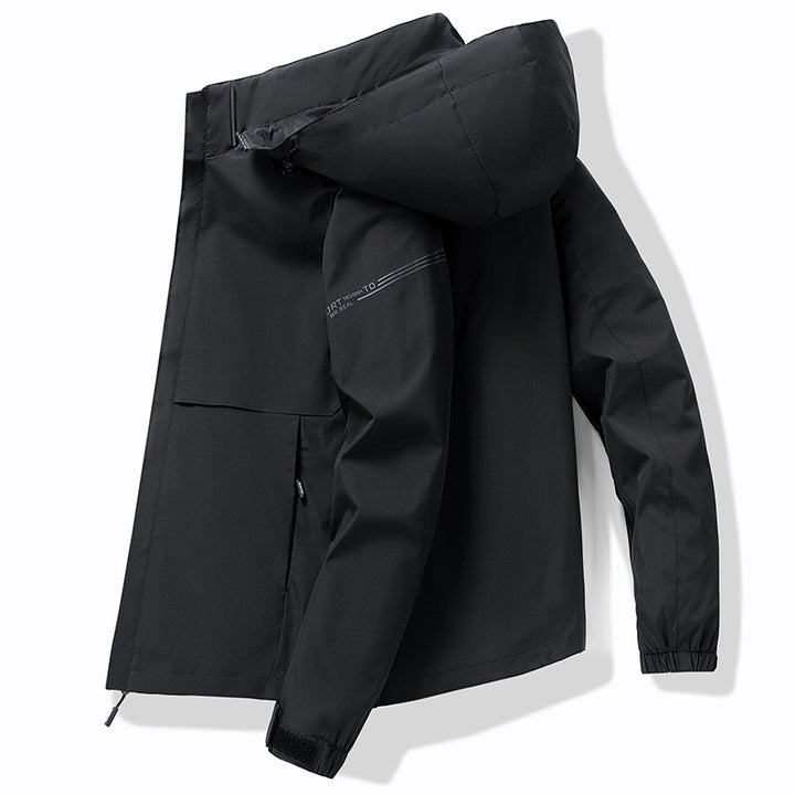 Herren Wasserabweisender Winterparka mit thermo-reflektierendem Steppfutter und Kapuze Drune