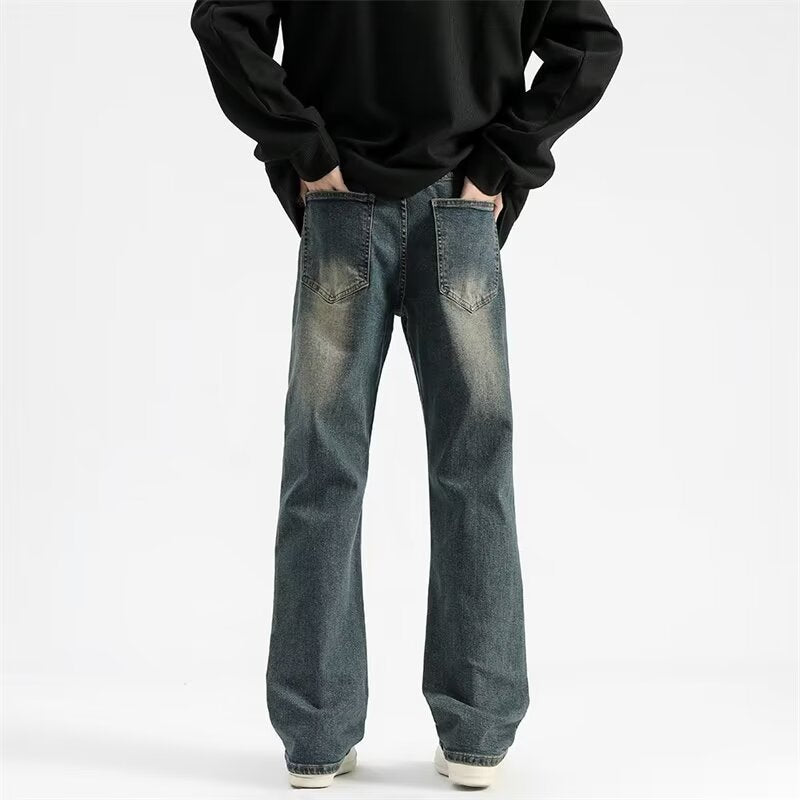 Herren lässige Denim-Jeans im Vintage-Stil Drune