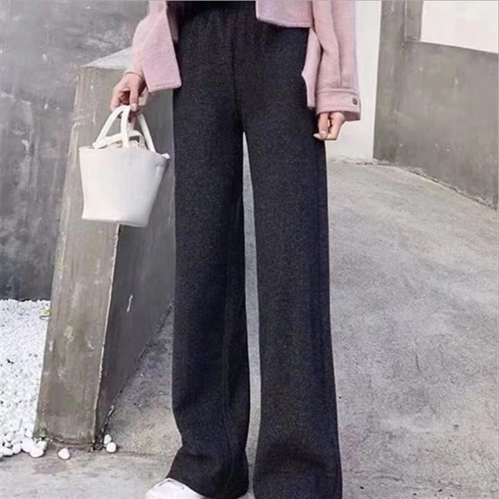 Damen Weite, elegante Palazzo-Hose Drune