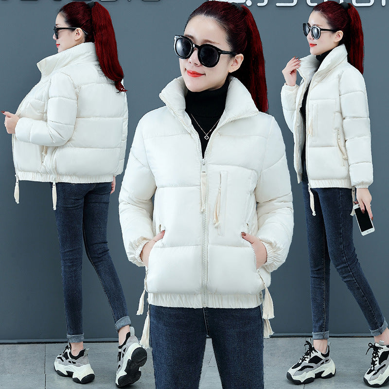 Damen Modische Wattierte Kurzjacke Drune