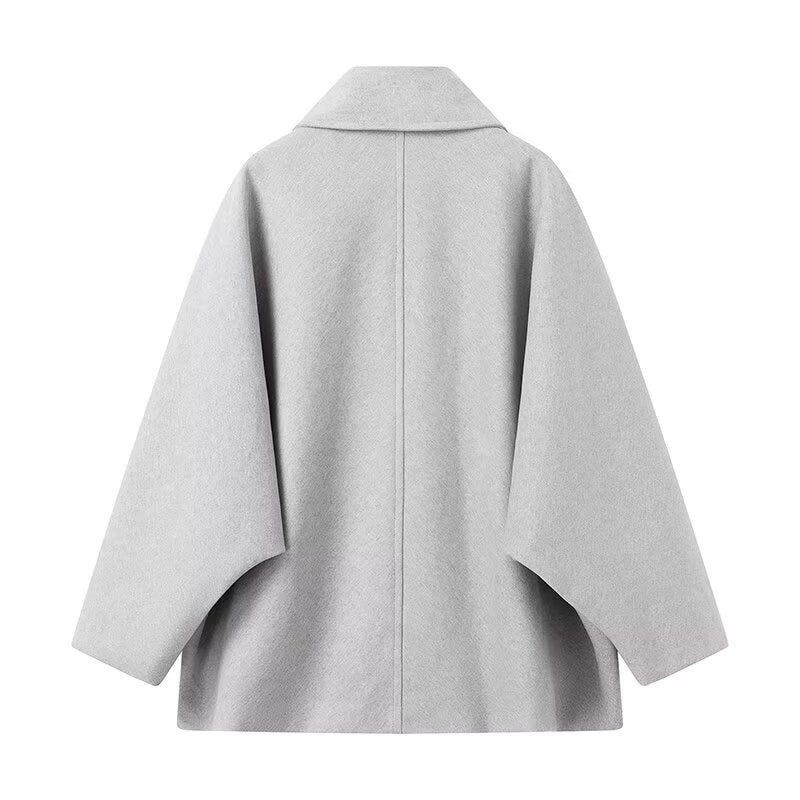 Damen lässige Übergangsjacke mit oversized Schnitt und praktischen Taschen Drune