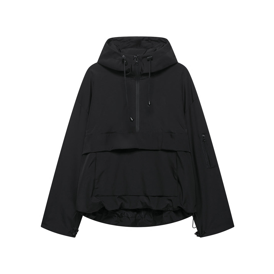 Damen Funktionsjacke mit praktischen Taschen und verstellbarem Bund Drune