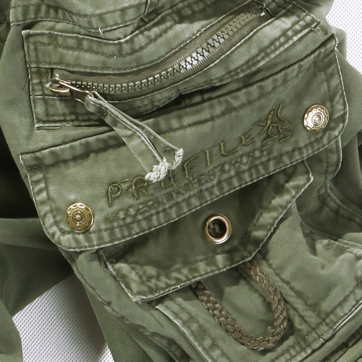 Herren Robuste Cargo-Arbeitshose mit Mehrfach‑Taschen, Kniefalten und Relaxed‑Fit Drune