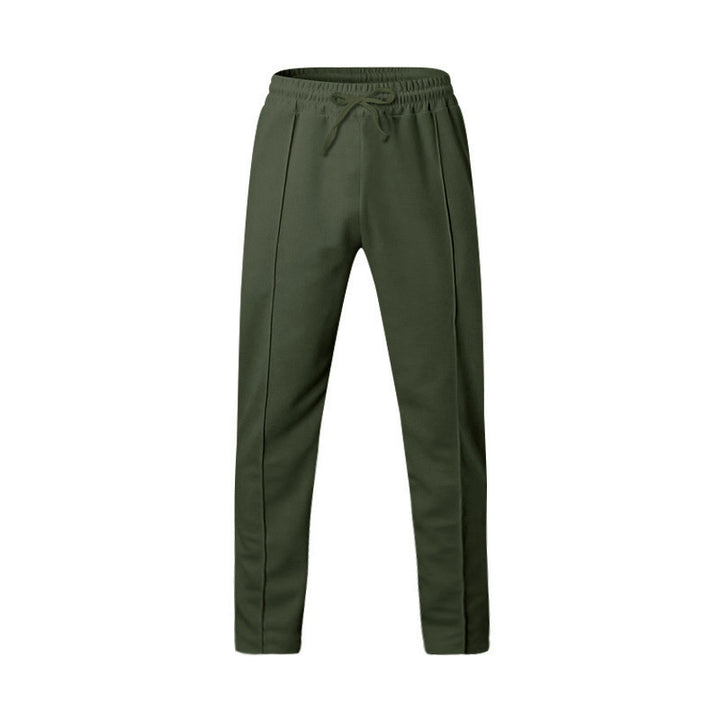 Herren nan sportliche Jogginghose mit elastischem Bund und vorderer Mittelnaht Drune