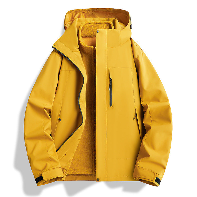 Herren Wasserfeste Funktionale Outdoor-Jacke Drune