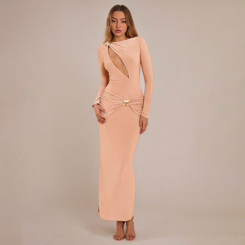 Damen Elegantes und figurbetontes Abendkleid Drune