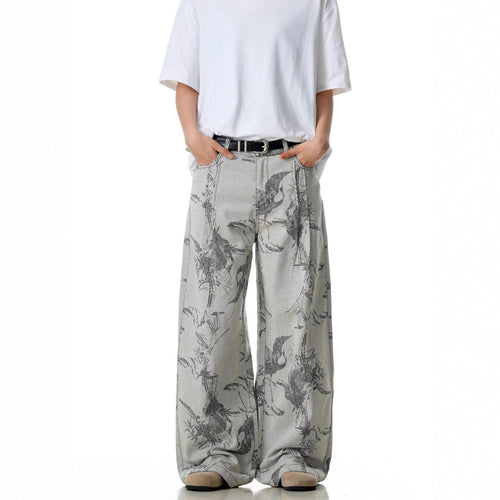 Damen Weitgeschnittene Designer-Jeans Drune