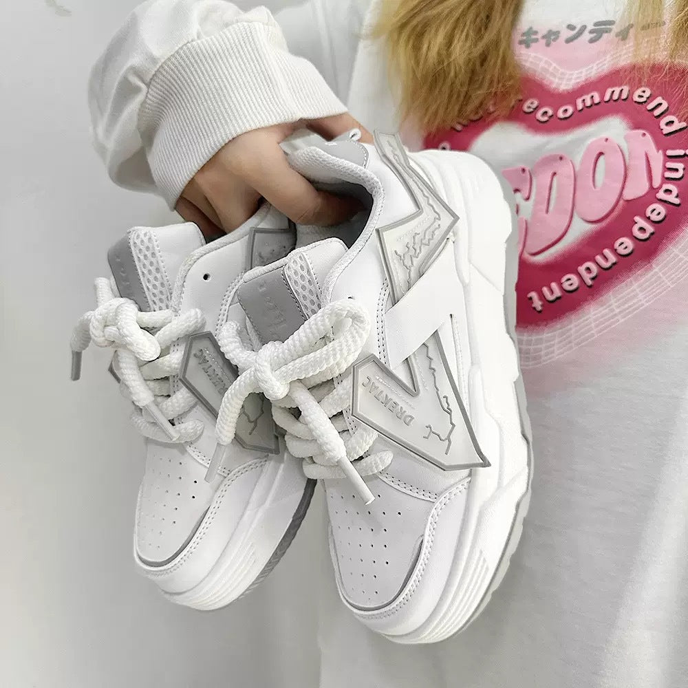 Damen modische Sport Sneakers mit innovativem Design und atmungsaktiven Materialien Drune