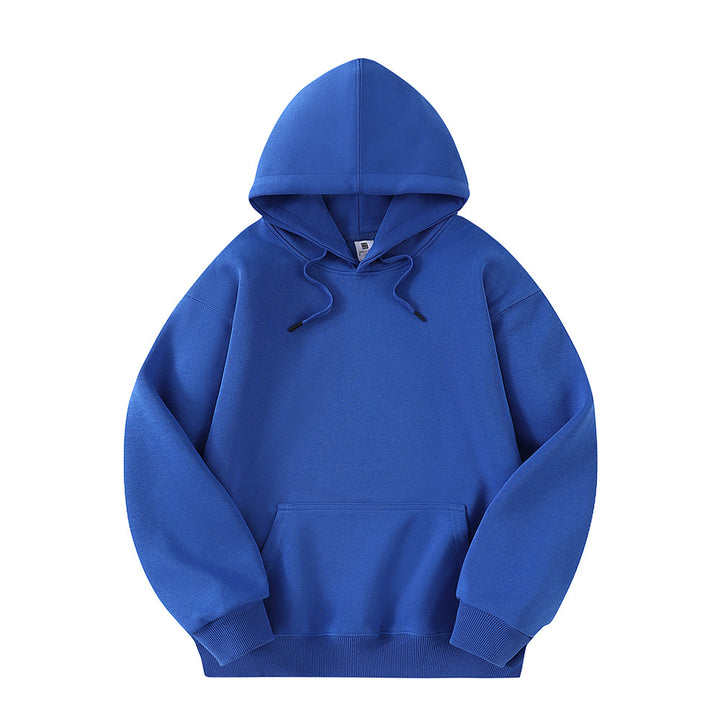 Unisex Minimalistischer Oversize-Kapuzenpullover mit French‑Terry-Qualität und verstärkten Nähten Drune