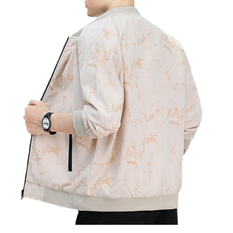 Herren Modische Bomberjacke Drune