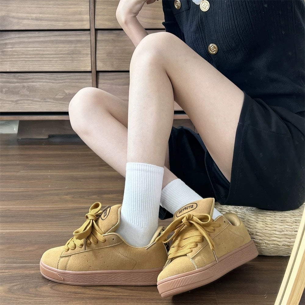 Damen Sneaker aus hochwertigem Wildleder mit weicher Dämpfung Drune