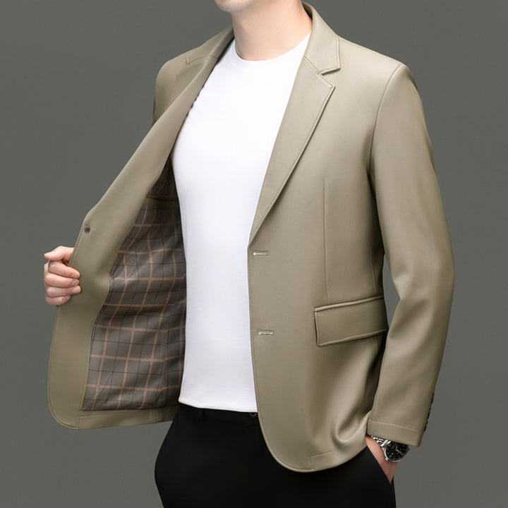 Herren eleganter Blazer mit modernem Schnitt und funktionalen Taschen Drune