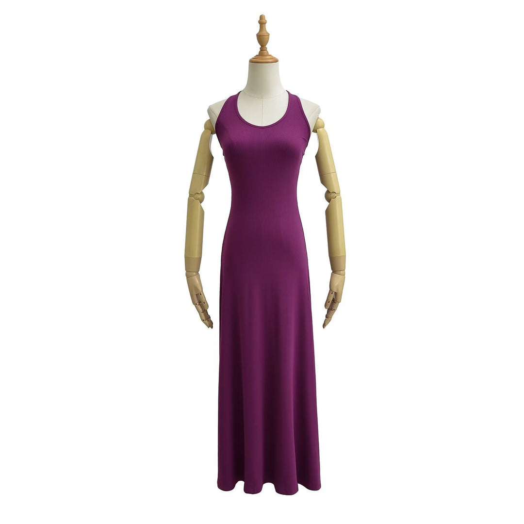 Damen Maxikleid mit Racerback-Design Drune