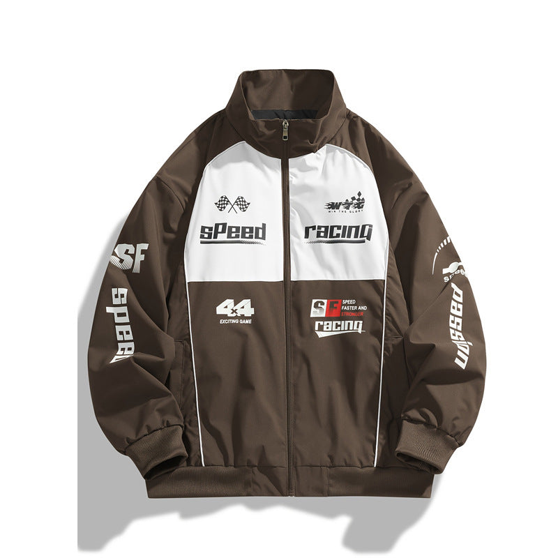 Herren Sportliche Racingjacke Drune