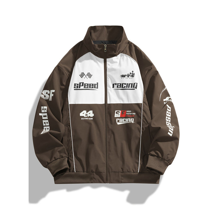 Herren Sportliche Racingjacke Drune