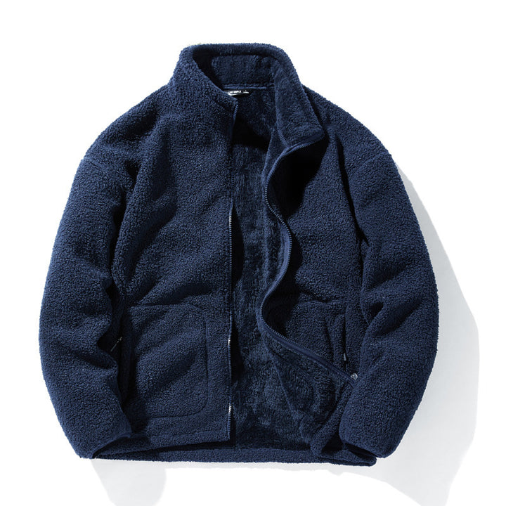 Damen Fleece-Jacke mit hohem Kragen Drune