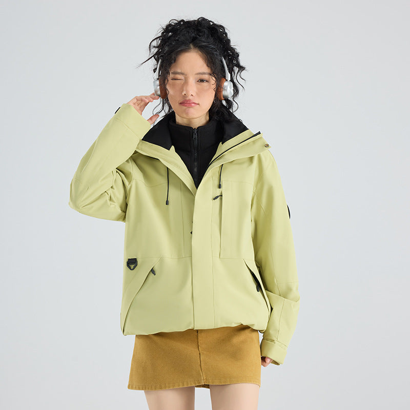 Damen Wetterfeste Outdoor-Jacke Drune