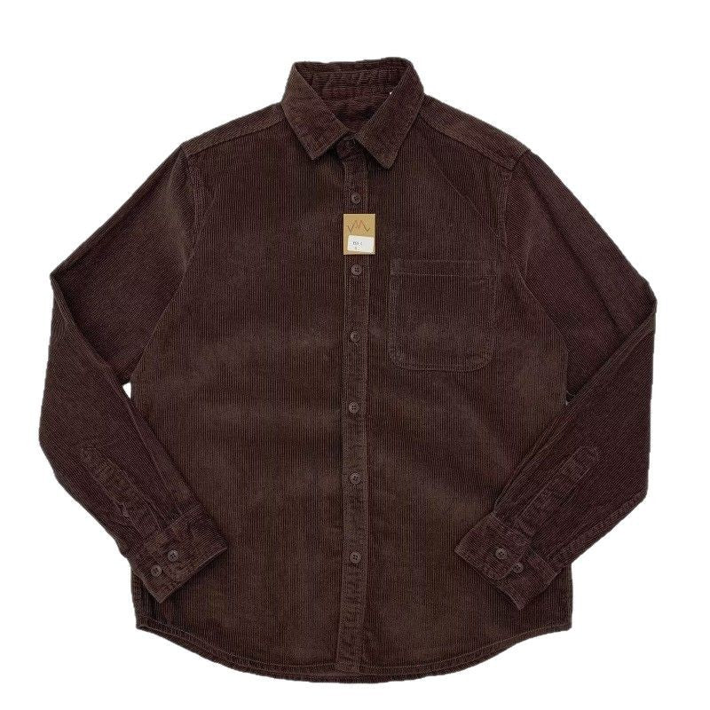 Herren Lässige Kord-Hemdjacke Drune