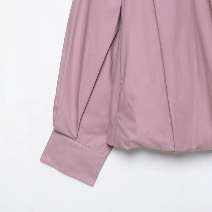 Damen Leichter Cropped Windblouson mit hohem Stehkragen und weitem Raglanärmel Drune