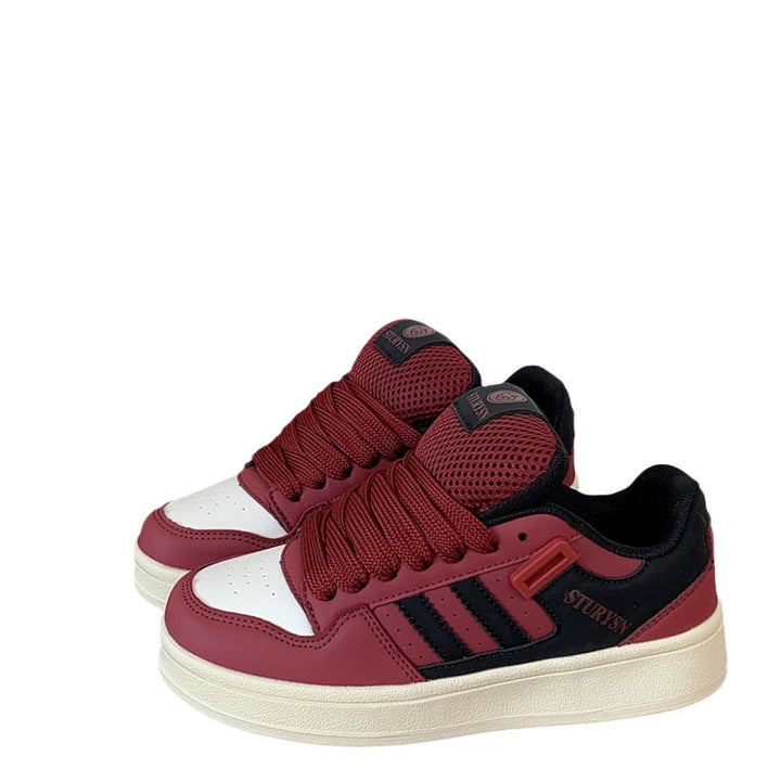 Damen Freizeit-Sneaker mit ergonomischer Schnürung und gepolsterter Innensohle Drune