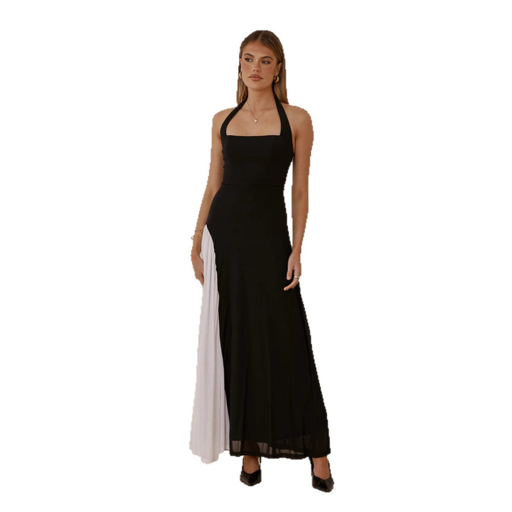 Damen Abendkleid mit asymmetrischem Schnitt und eleganten Akzenten Drune