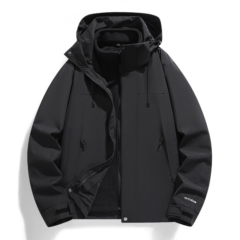 Herren Multifunktionale Wasserabweisende Outdoorjacke Drune