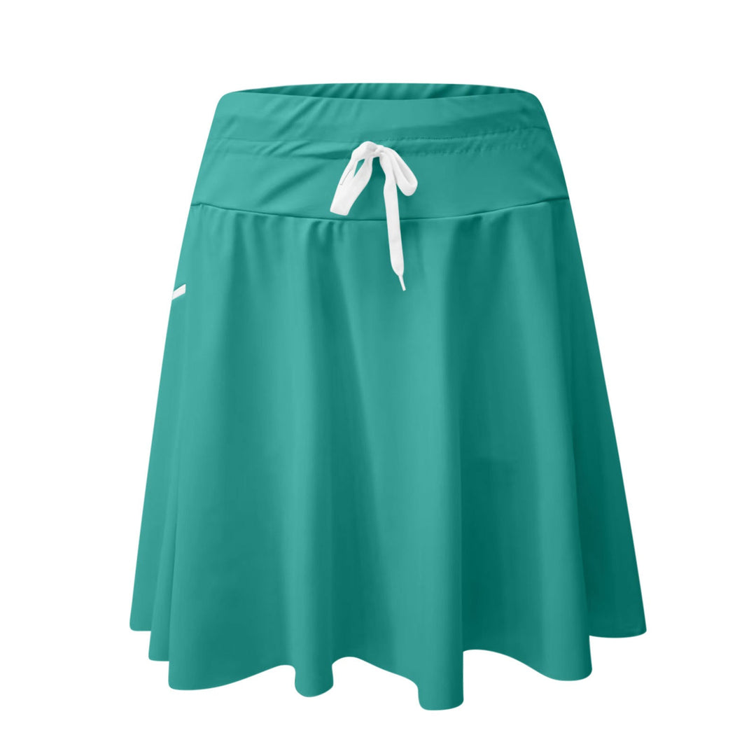 Damen Sportlicher Rock mit verstellbarem Bund Drune