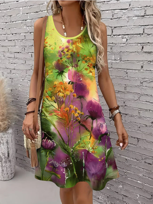 Drune | Stylisches Sommer Boho Halter Kleid