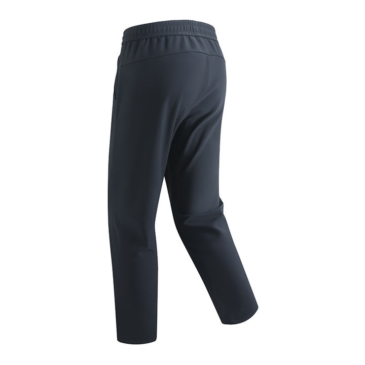 Herren Atmungsaktive Performance-Jogginghose mit geradem Bein, elastischem Komfortbund & verdeckten Seitentaschen Drune