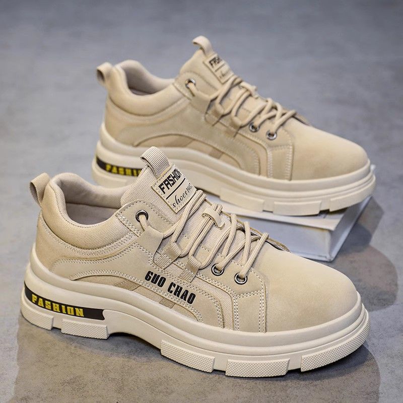 Damen modische und komfortable Sneakers mit dicker Sohle Drune