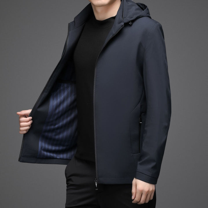 Herren Übergangsjacke mit praktischen Taschen und modernem Schnitt Drune